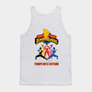 Mighty Morphin Power Rangers! Tank Top